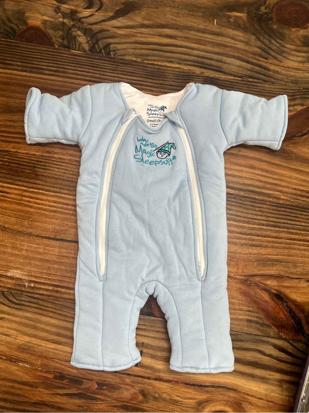 Magic Merlin Sleepsuit Light Blue One-Piece